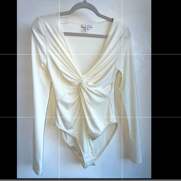 Top shop Long Sleeve Bodysuit - Picture 1 of 3